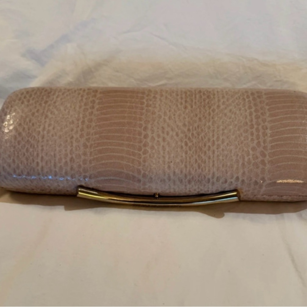 Elegant Tan Clutch